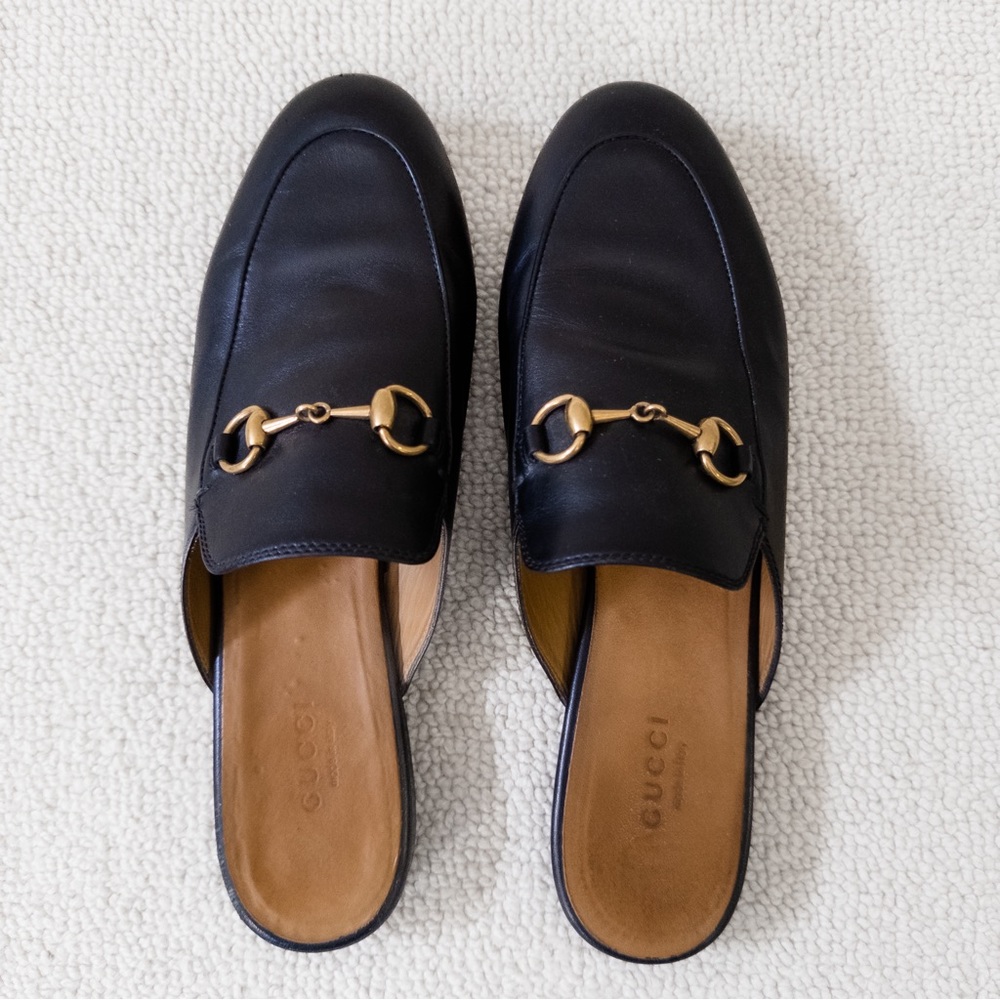 Gucci Princetown Leather Slipper Mule - Picture 3 of 7